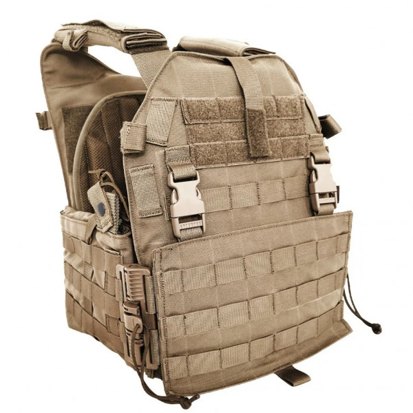 Плитоноска 6094 QRS V2 - койот [Grad Gear]